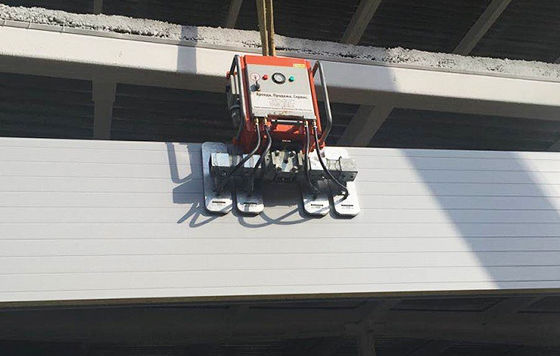 Монтаж панелей вакуумным захватом arlift